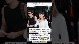 MAINE MENDOZA TIME-OUT DAW MUNA SA MGA BASHER 😅😅😅 #mainemendoza #viral