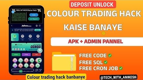 How To Make A Colour Prediction Game Hack Mod APK | TECH WITH ANIKESH #technology #gameplay #trend 