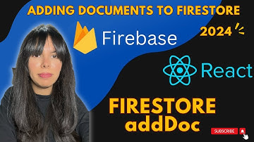 ReactJS with Firebase | Cloud Firestore - How to Add Data 2024