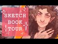 SKETCHBOOK TOUR #1 | 2018-2019 Mixed Media Sketchbook