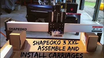 IoT#68 Shapeoko 3 XXL – Assemble and Install Carriages – Step 3