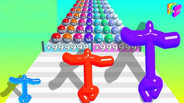 Ball Run 2048, Tall Man Run, Jelly Run 2048 - All Levels 9999 Gameplay Android,ios New Mobile Games