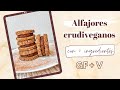 ALFAJORES CRUDIVEGANOS con 4 ingredientes + sin gluten