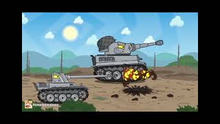 Video thumbnail of "A history of kv-6: German tanks vs. kv-6 - cartoons about tanks"