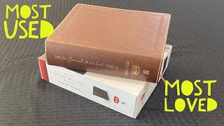 My Most Used, Most Loved Bible: NKJV Journal The Word Bible