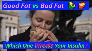 Saturated Fat 🚫 vs Unsaturated Fat ✅ – The TRUTH About Insulin Resistance! Science Show Bad Fat. af5