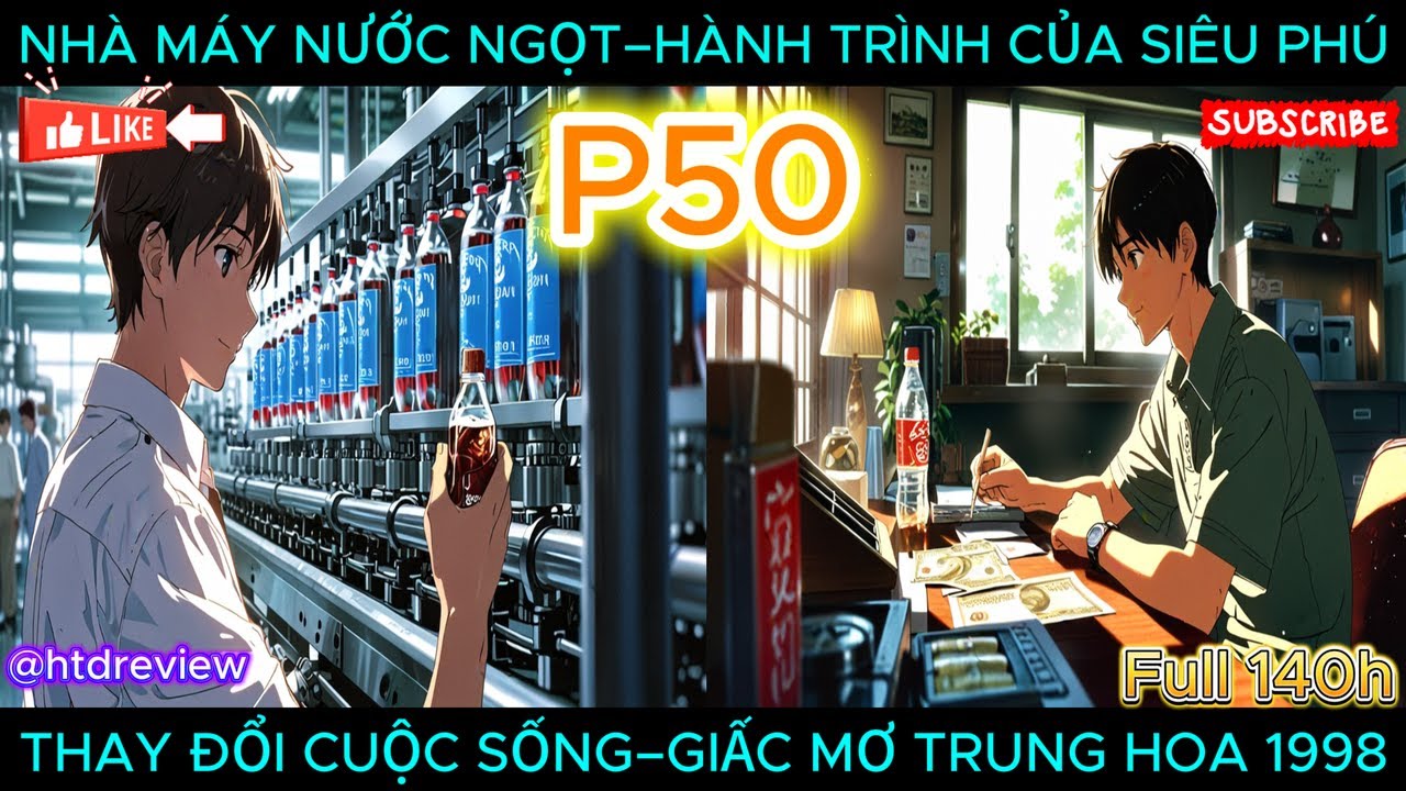 P50 | NHÀ MÁY NƯỚC NGỌT HÀNH TRÌNH CỦA SIÊU PHÚ, THAY ĐỔI CUỘC SỐNG GIẤC MƠ TRUNG HOA NĂM 1998
