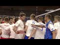 Стычка волейболистов сборных России и Польши на Универсиаде-2019