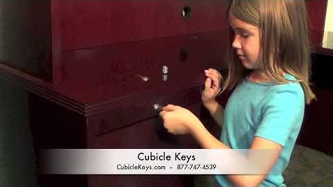 Timberline Lock Core Install, Removal, Replacement, Cubicle Key
