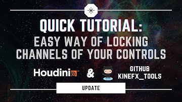 Kinefx tools: Quick tutorial - Easy way of locking channels