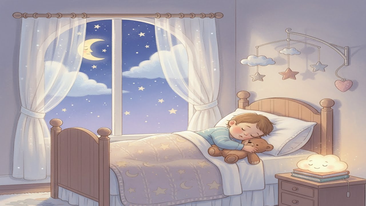 Safe With Me 💫 Calming Lullaby for Babies & Toddlers | Little Dreamlet Music