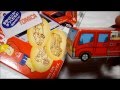 トミカビスケット　　そと箱がミニカーに！？