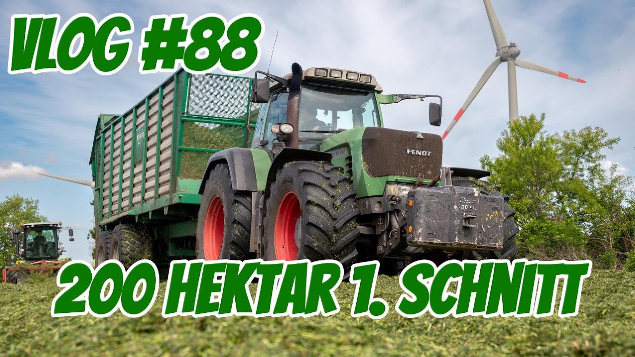 Farm-Vlog #88  200 Hektar zum 1. Schnitt, Rekord auf Hof Barslund