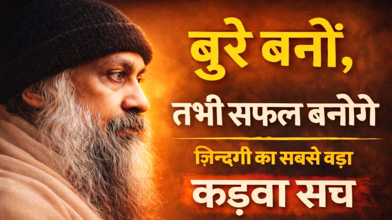 “बहुत ज़्यादा अच्छे मत बनो, तभी मिलती है सफलता – ज़िंदगी का कड़वा सच | Real Secret | Osho”