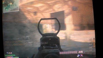 MW3: 38-1 TDM on Dome + Spawn throwing knife, 2 ac 130
