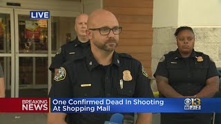 One confirmed dead in shooting at shopping mall