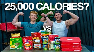 10,000 Calorie Challenge V My Brother Whos Fastest?