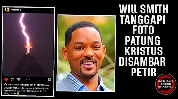 Aktor Will Smith Mengaku Bertobat Setelah Lihat Foto Kristus Brazil Disambar Petir