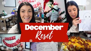HOMESCHOOL RESET - Decorating + FREE Christmas Homeschool Activities