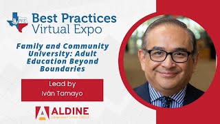 Family and Community University: Adult Education Beyond Boundaries feat. Aldine ISD