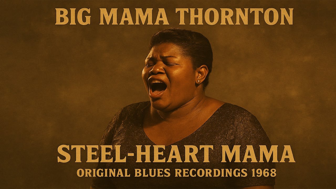 Big Mama Thornton – Steel-Heart Mama 1968 (Original Blues Recordings 1968)| Rare Female Blues Legend