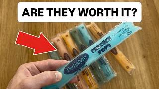 Real-Life Test: Pedialyte Electrolyte Freezer Pops