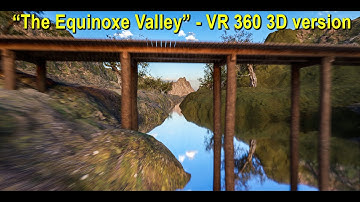 "The Equinoxe Valley" - 3D Art and Music by ThomasH (3D VR 360 version)