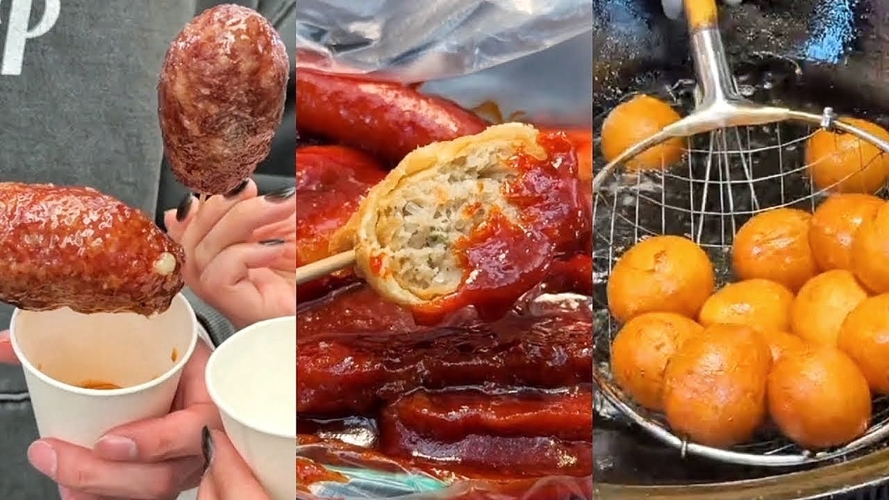 50 000 вон, чтобы съесть всю еду на рынке в холодный день: каждое блюдо СЛИШКОМ ДЕШЁВОЕ