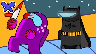 Among us but it&#39;s Batman Edition l Among us Animation