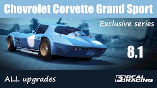 Real Racing 3 · Exclusive series · Chevrolet Corvette Grand Sport · Tier 8.1 · Endurance · Dubai