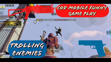 Call of duty funny gameplay: Trolling enemies 😂😂