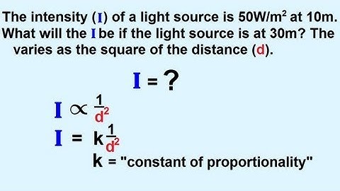 Algebra - Direct and Inverse Variation [i.e. y is proportional to -something-] (4 of 5)