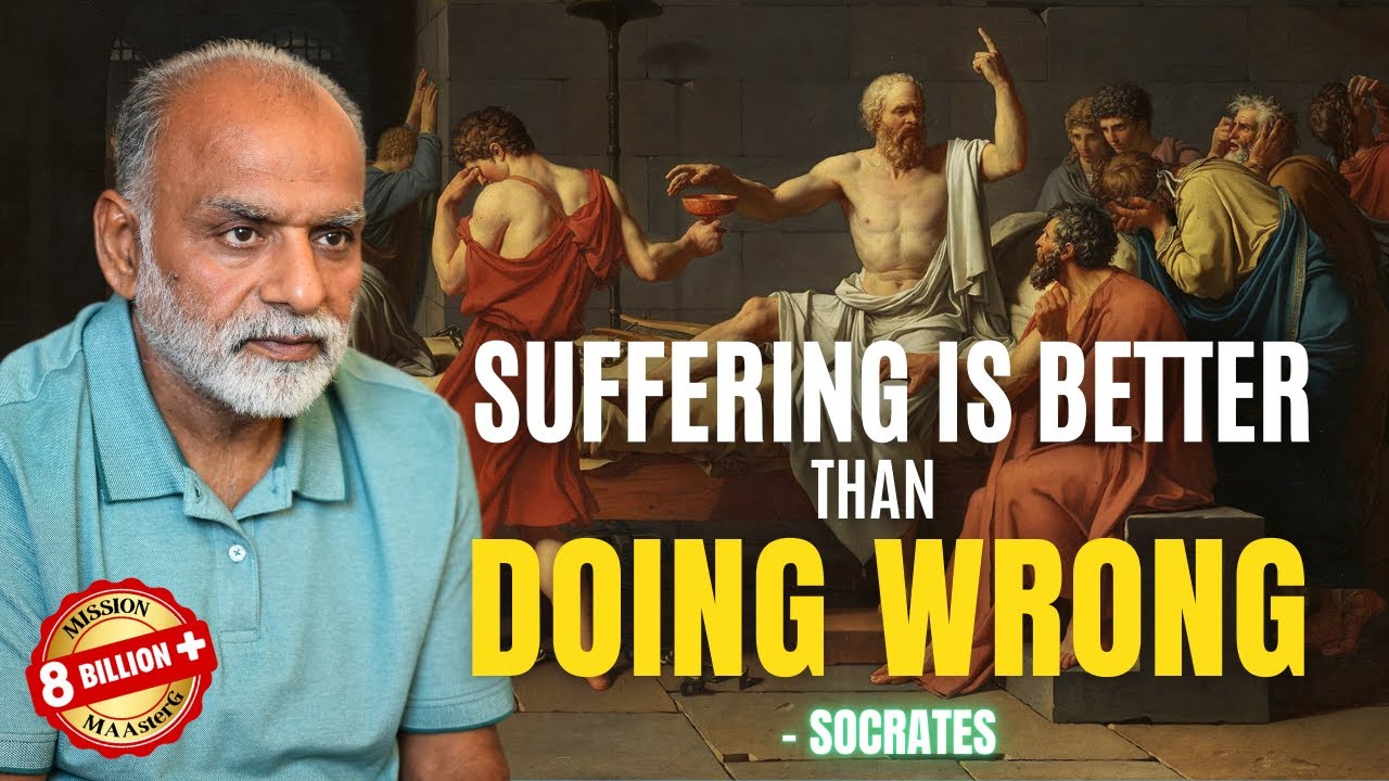 Suffering is better than doing Wrong-  Socrates |Non Violence |Shabdyog|Meditation through listening