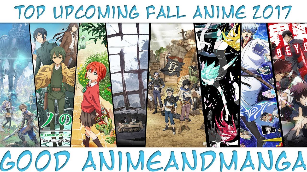 Top Upcoming Fall Anime 2017