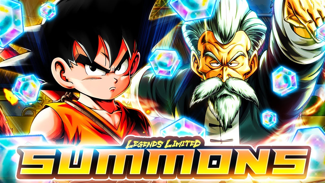 SUMMONS FOR THE NEW LF KID GOKU AND JACKIE CHUN! | Dragon Ball Legends