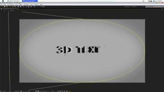 Adobe After Effects real 3D Text tutorial [VOICE]