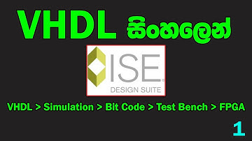 VHDL in Sinhala with ISE Design Suite | Digital Electronics | Part 1