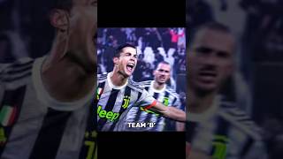 Team A or Team B ?ronaldo messisuarezdebruyne Lewandowski neymar football edit