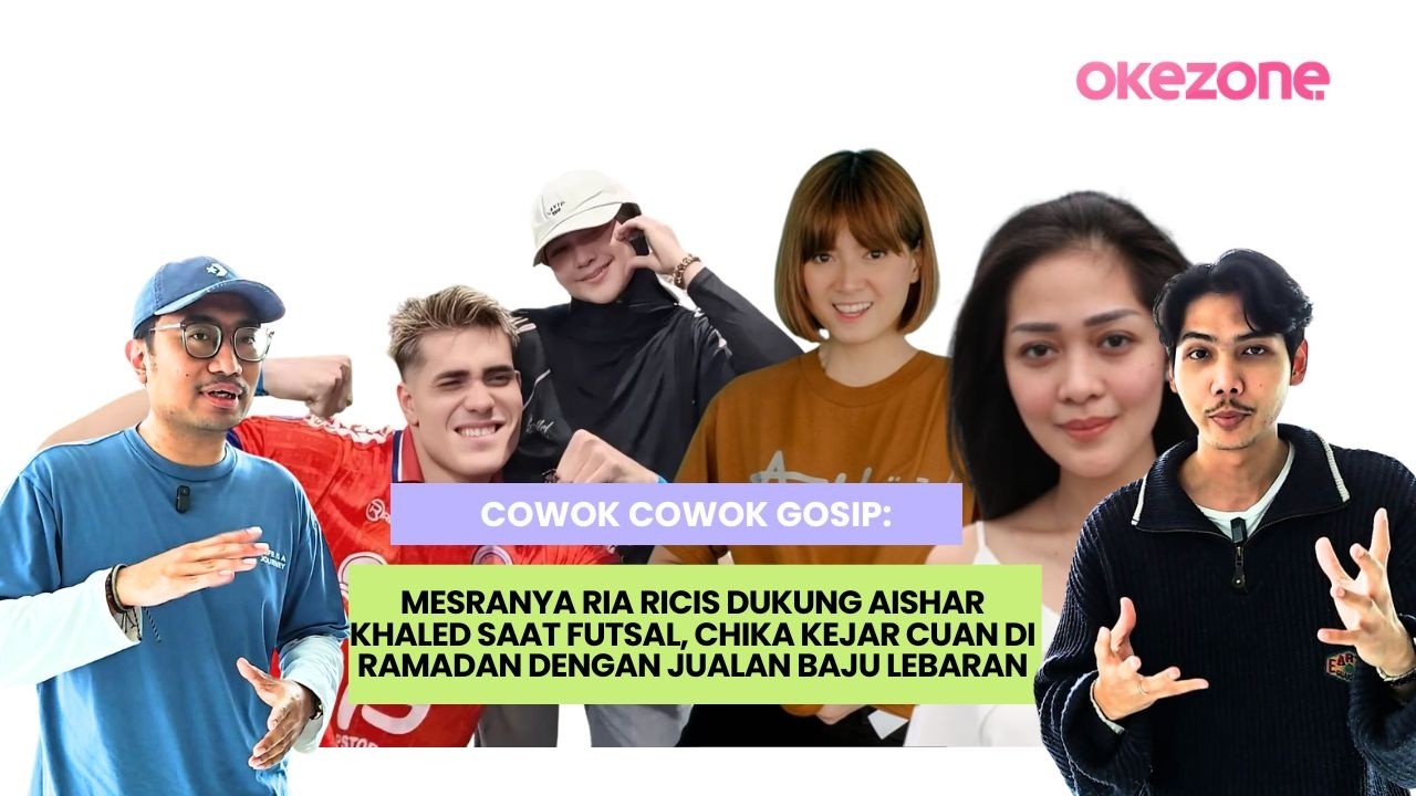 Mesranya Ria Ricis Dukung Aishar Khaled saat Futsal, Chika Kejar Cuan dengan Jualan Baju Lebaran