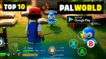 Top 10 New PALWORLD Like Games For Android In 2025 | High Graphics (OPENWORLD)