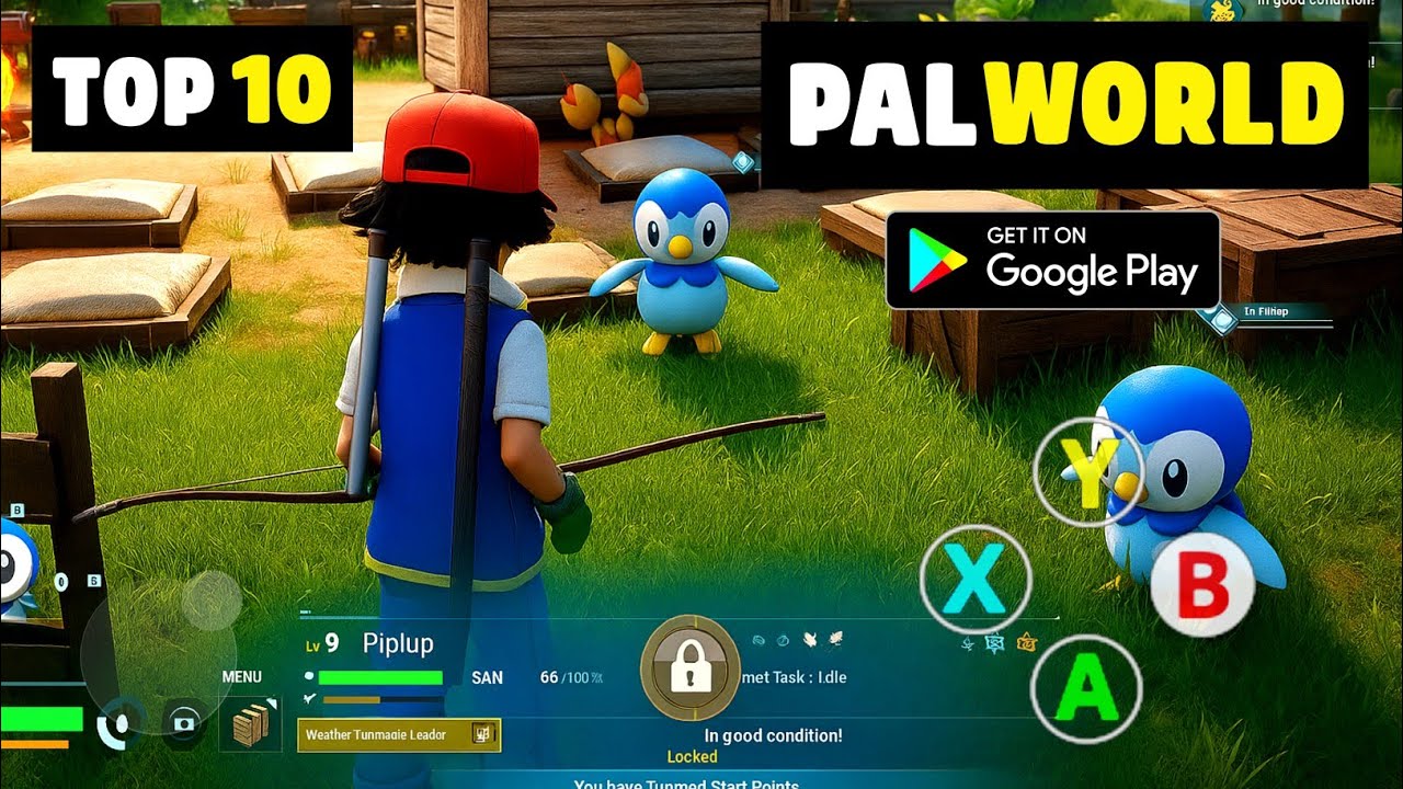 Top 10 New PALWORLD Like Games For Android In 2025 | High Graphics (OPENWORLD)