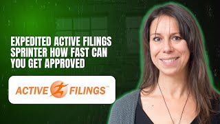 Expedited Active Filings Sprinter How Fast Can You Get Approved