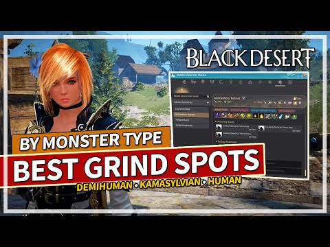 2025 Best Grind Spots for SILVER by Monster Type Guide | Black Desert