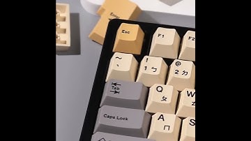 Desert  PBT dye subbed keycaps set  #mechanicalkeyboard #pbtkeycaps #keycaps