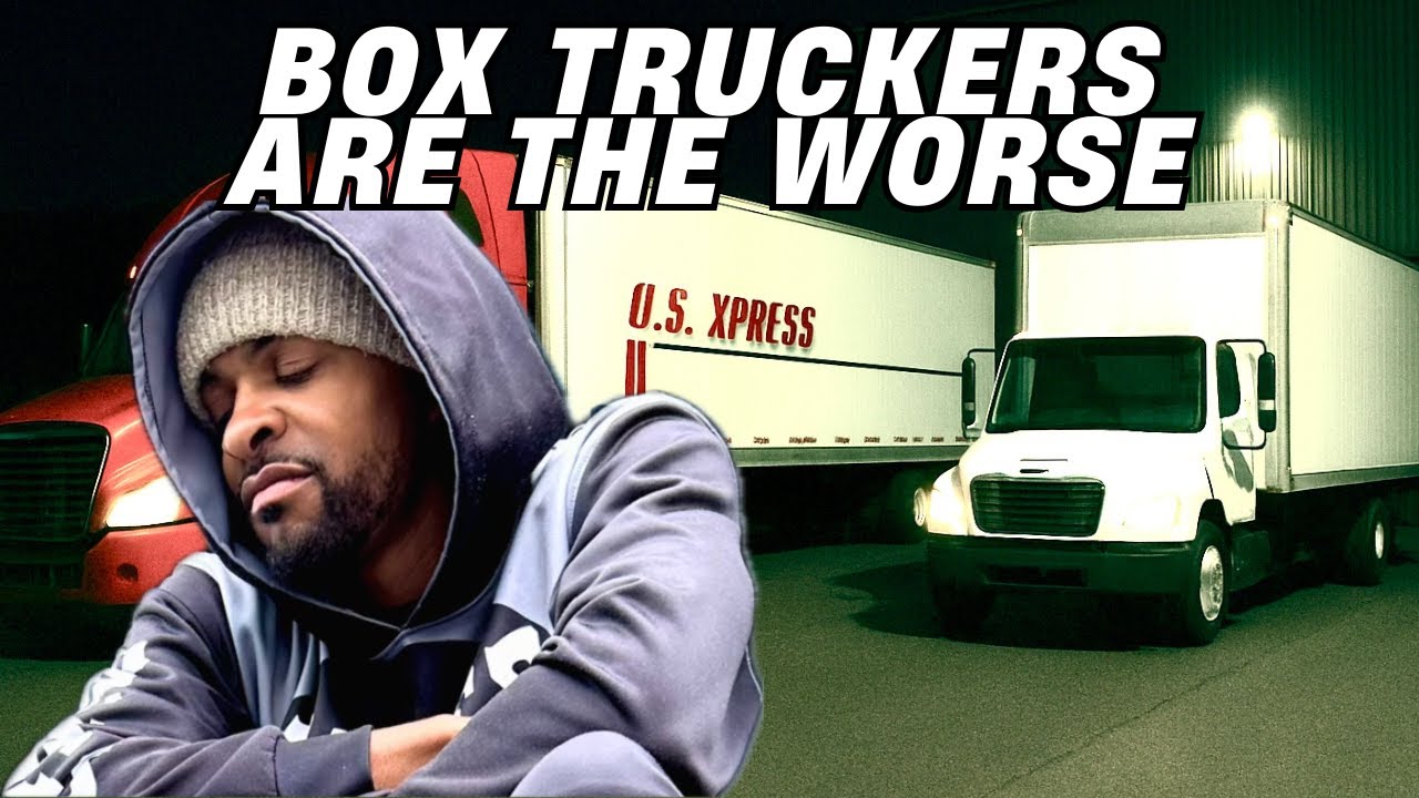 BOX TRUCKERS ARE DISRESPECTFUL AND RUDE TO REAL TRUCKERS