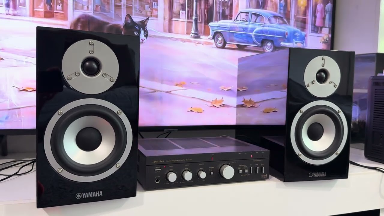 2. Test YAMAHA NS-BP400 und Technics SU-C04 - YouTube