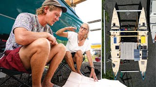 What Will The DESIGNER OF MY BOAT Think About my Work!? | Wildling Sailing