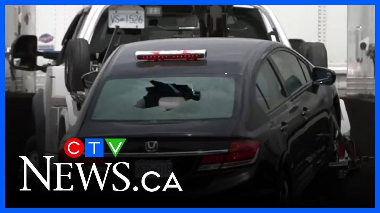 Shots fired at Surrey business - YouTube