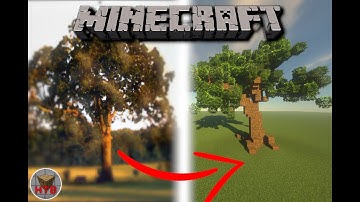 How To Build CUSTOM OAK TREES in Minecraft  |  Tutorial