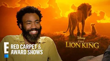 Donald Glover Is "Feeling Great" After "The Lion King" Premiere | E! Red Carpet & Award Shows